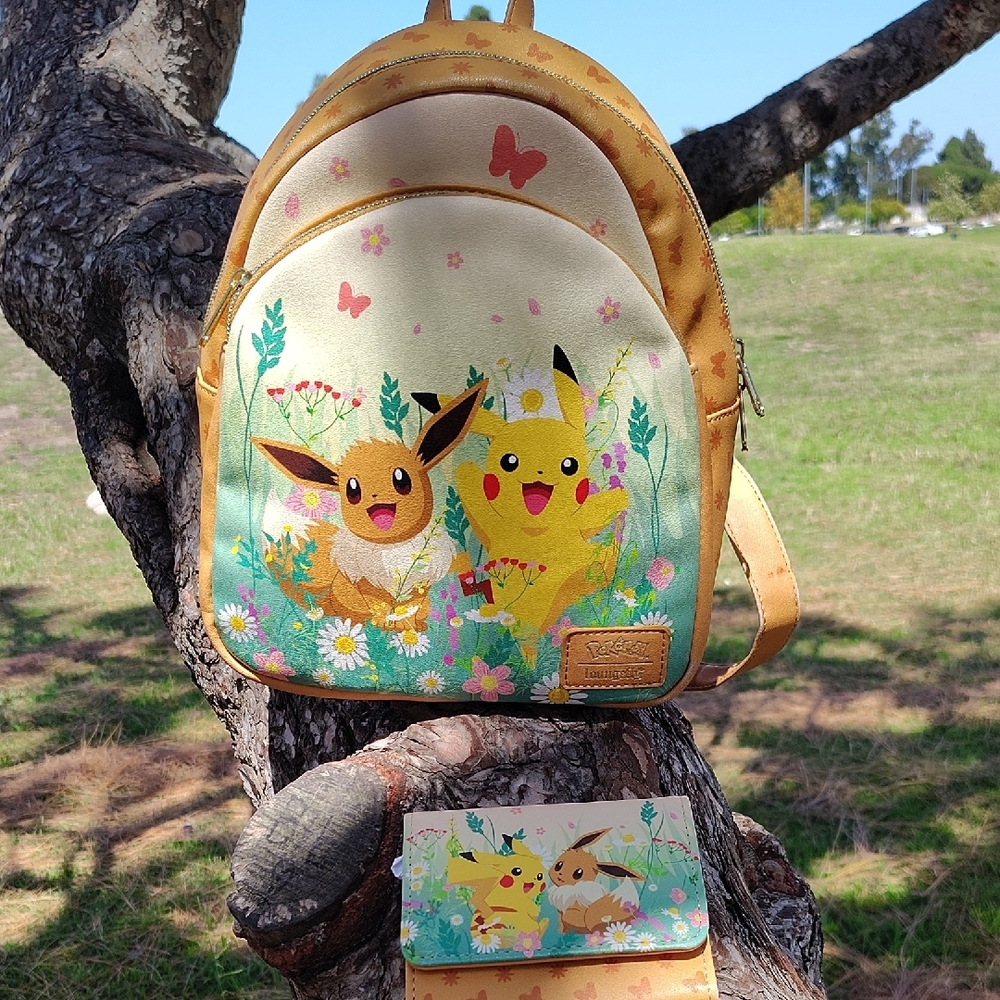 Pokemon Pikachu Yellow Cream Bag